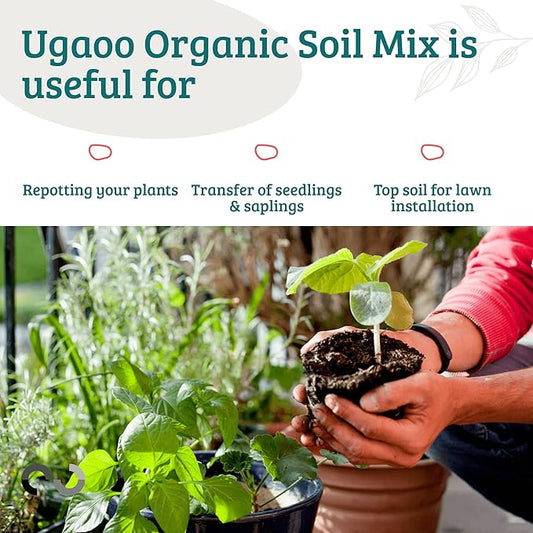 Organic Potting Garden Soil Mix for Plants Home Garden 10 Kg